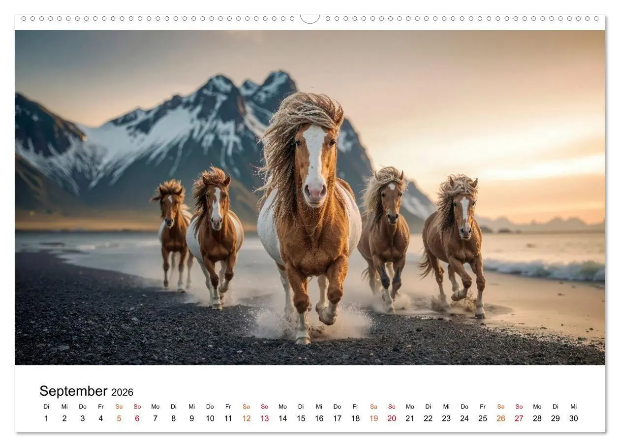Bild: 9783516662269 | Islandpferde - Freiheit im Blick (hochwertiger Premium Wandkalender...