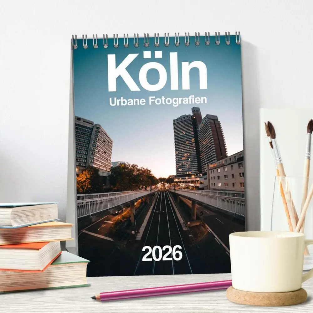 Bild: 9783516732269 | Köln - Urbane Fotografien (Tischkalender 2026 DIN A5 hoch),...