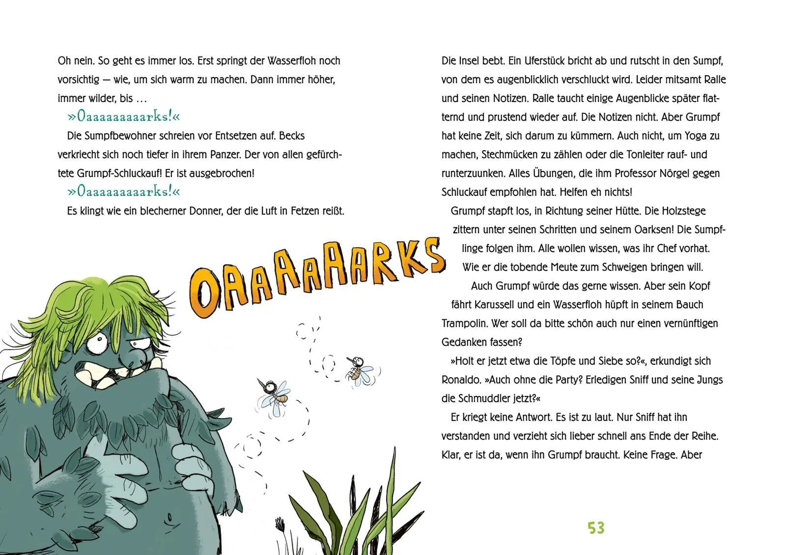 Bild: 9783551522269 | Grumpf vom Sumpf | Ein superwitziges Vorlesebuch für Kinder ab 5