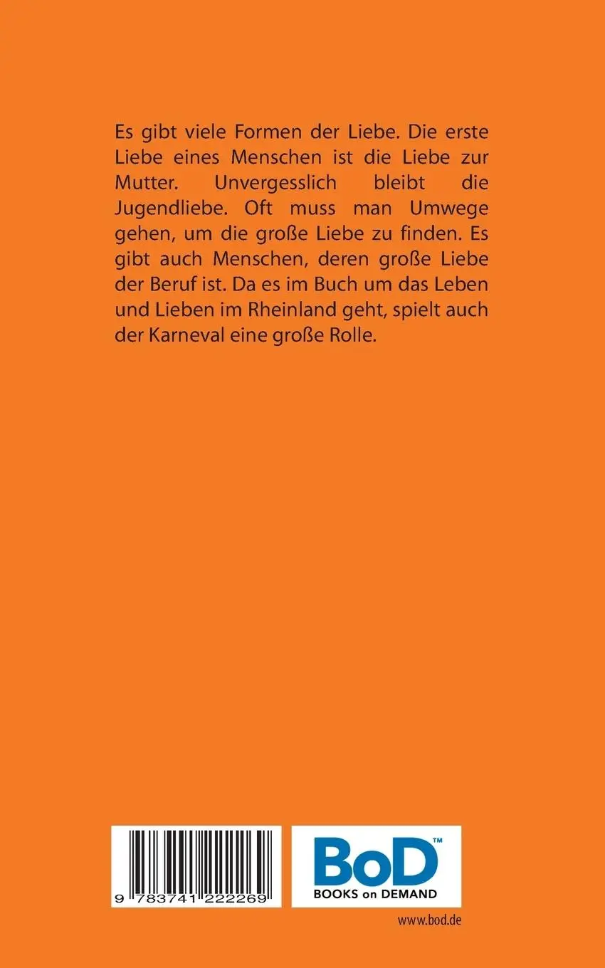 Rückseite: 9783741222269 | Vom Lieben und Leben am Rhein | Monika Niessen | Taschenbuch | 140 S.