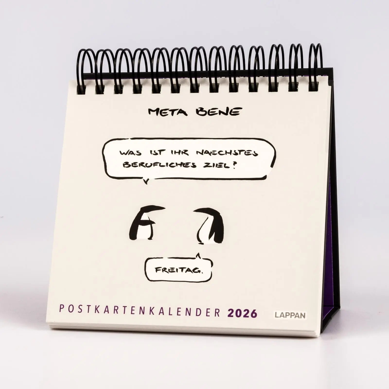 Bild: 9783830322269 | meta bene Postkartenkalender 2026 | Tischkalender mit 53 Postkarten