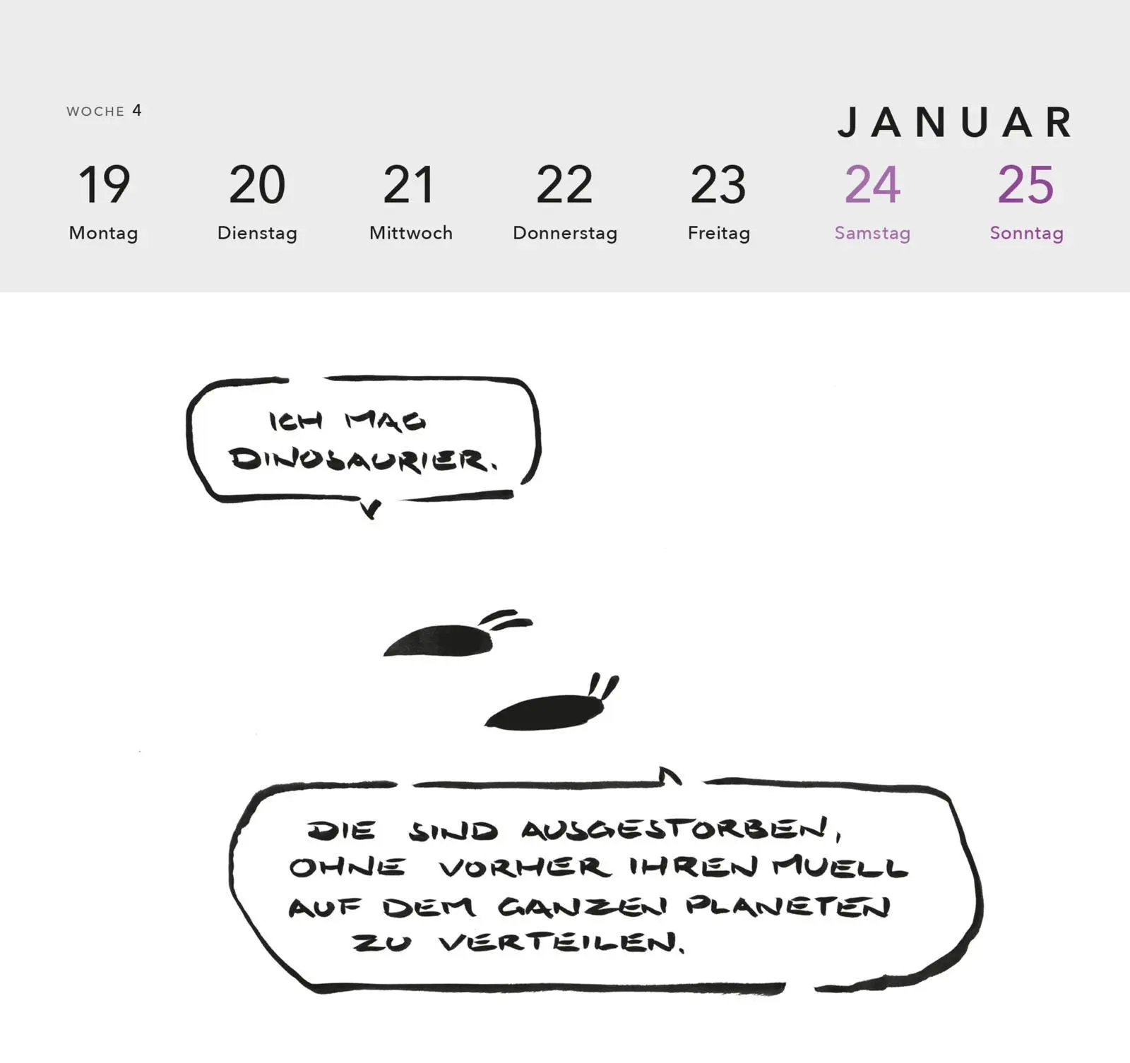 Bild: 9783830322269 | meta bene Postkartenkalender 2026 | Tischkalender mit 53 Postkarten