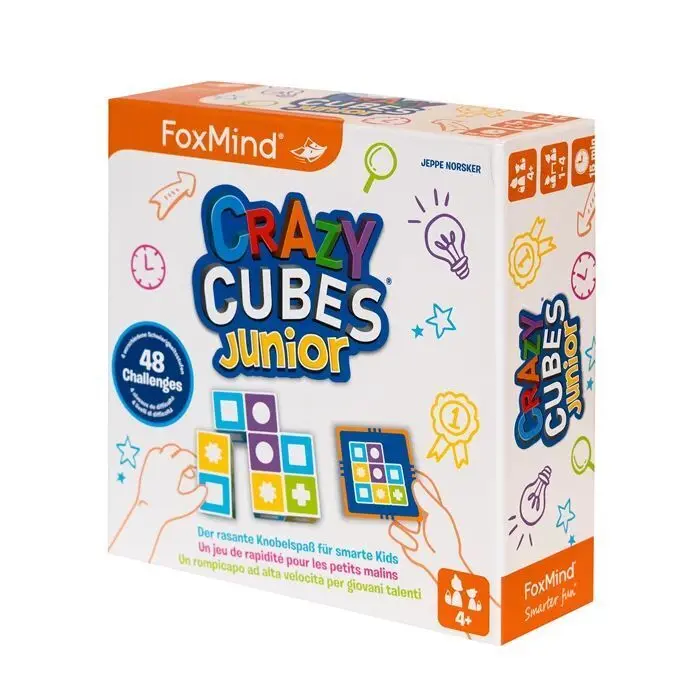 Bild: 842710002369 | FOXMIND - Crazy Cubes Junior (mult) | Spiel | In Karton | 3100236