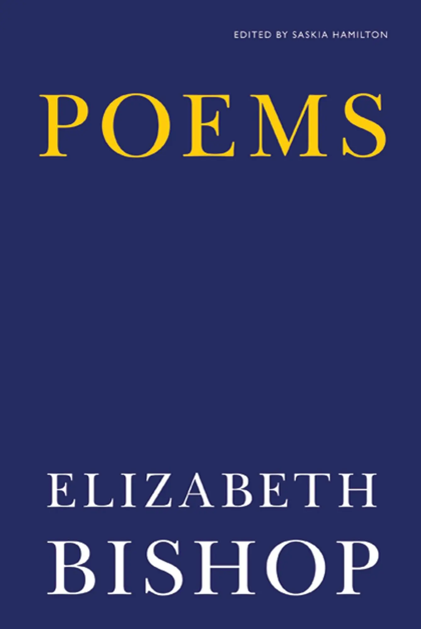 Cover: 9780374532369 | Poems | Elizabeth Bishop | Taschenbuch | Farrar, Straus and Giroux
