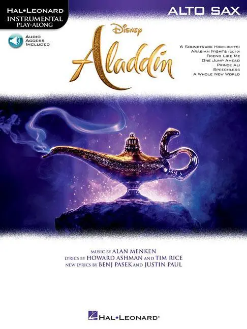Cover: 9781540062369 | Aladdin: Instrumental Play-Along for Alto Sax | Alan Menken | Buch