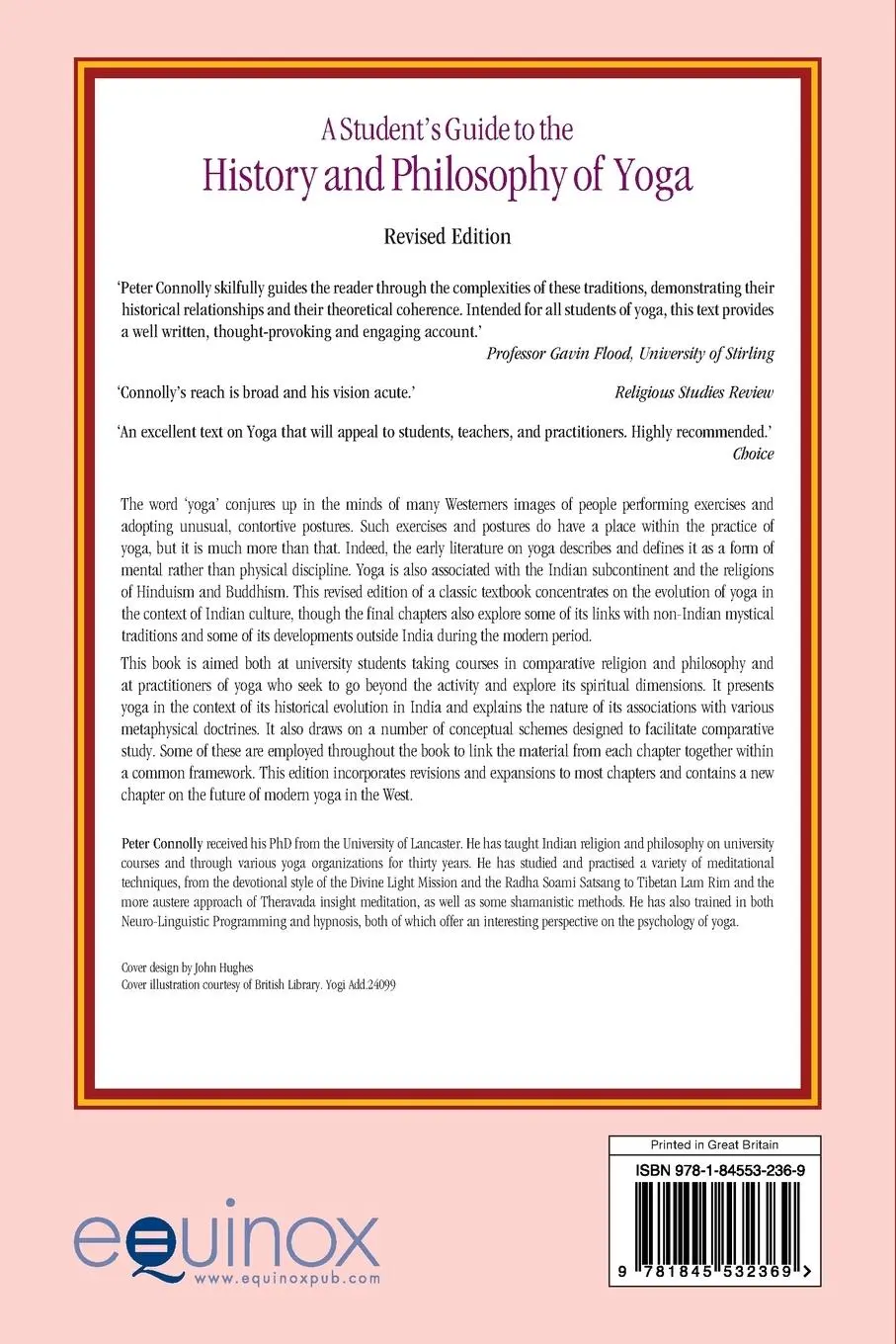 Rückseite: 9781845532369 | Student's Guide Hist &amp; Phil Yoga Revised Edition | Peter Connolly