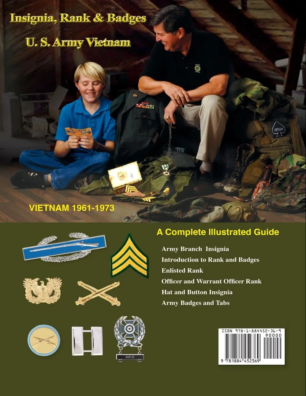 Rückseite: 9781884452369 | United States Army Vietnam Insignia, Rank and Badges | Foster | Buch