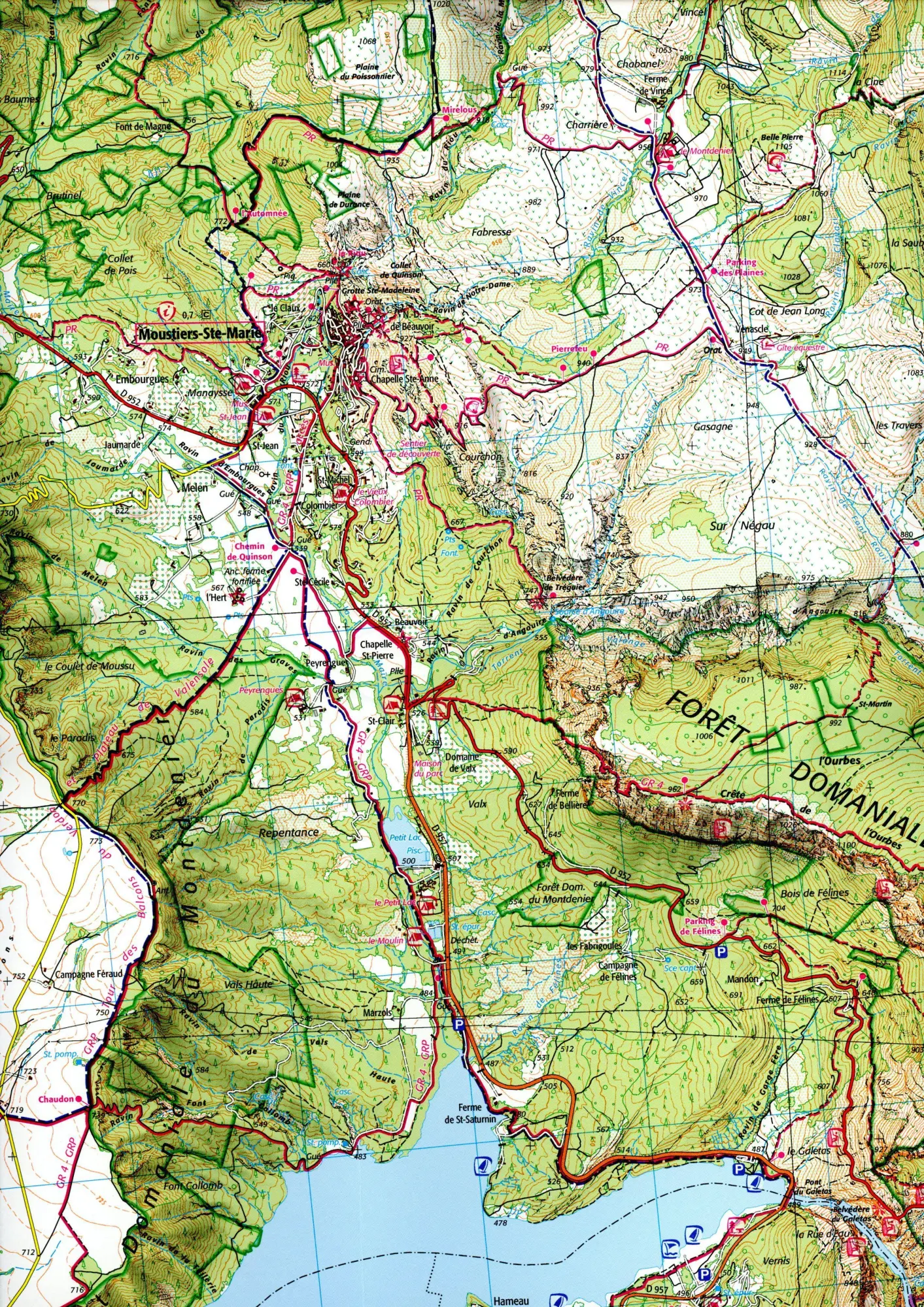 Bild: 9782758552369 | Gorges du Verdon 1:25 000 | (Land-)Karte | Französisch | 2022