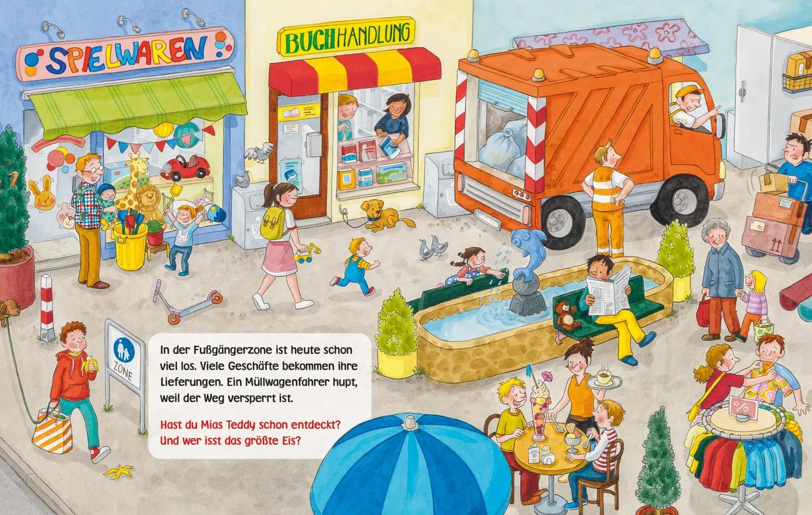 Bild: 9783551062369 | Unkaputtbar: Mein erstes Wimmelbuch: Unterwegs in der Stadt | Schumann