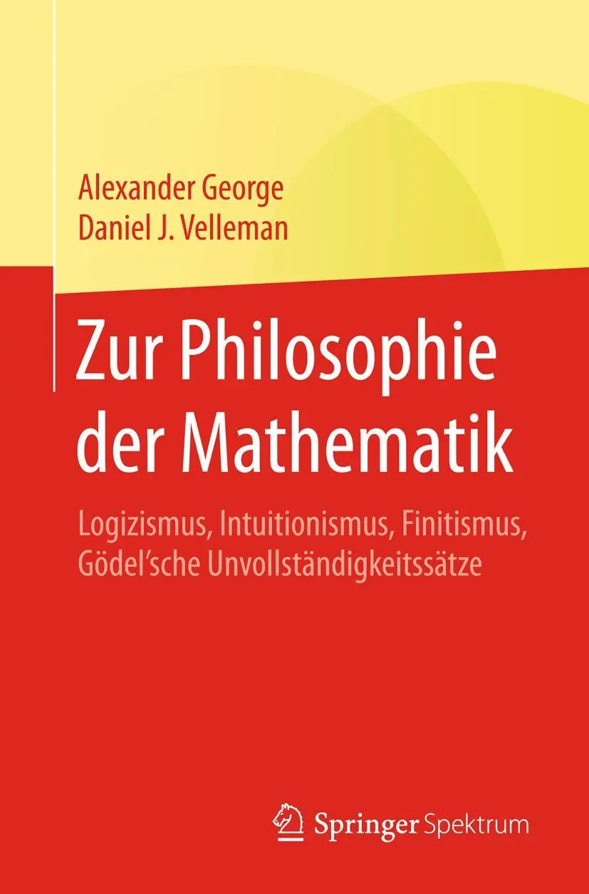 Cover: 9783662562369 | Zur Philosophie der Mathematik | Alexander George (u. a.) | Buch | xi
