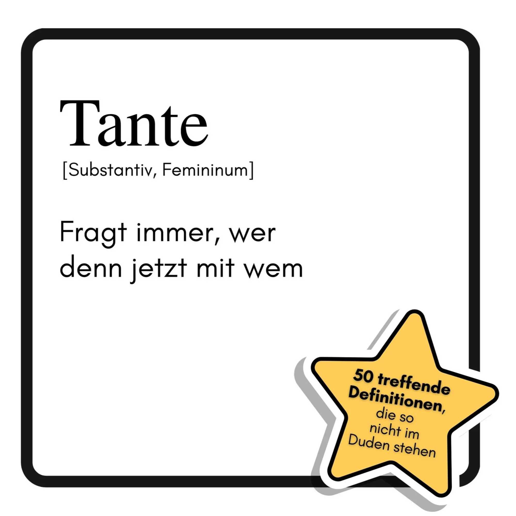 Cover: 9783695302369 | Tante | Fragt immer, wer denn jetzt mit wem | Nora Schmied | Buch