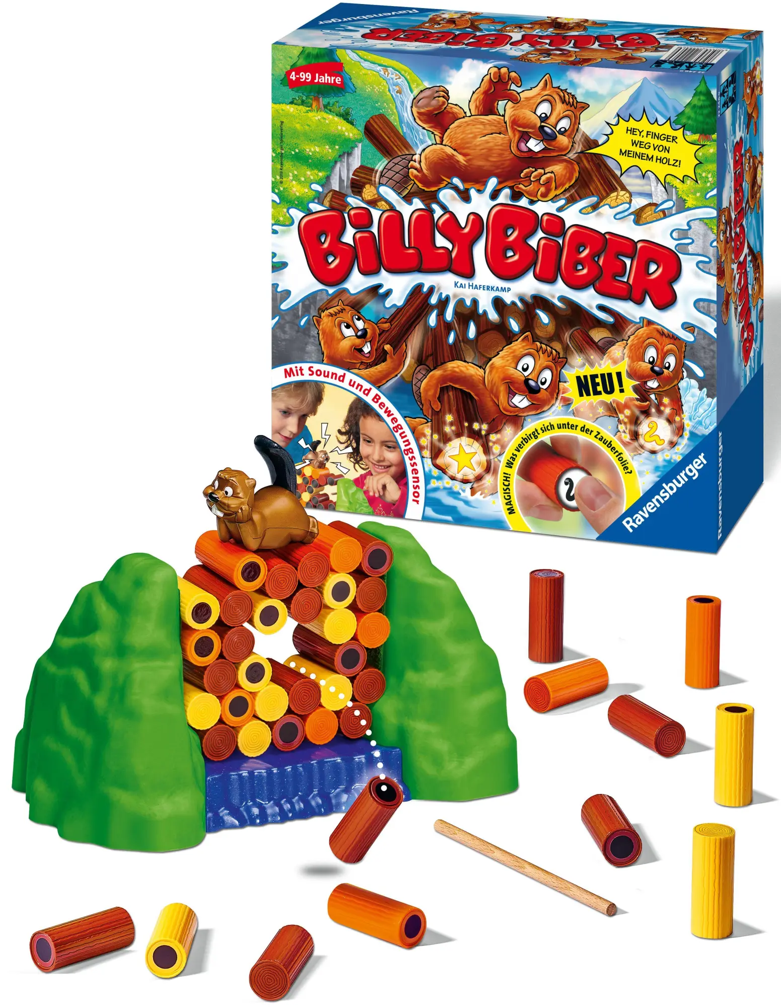 Bild: 4005556222469 | Billy Biber | Lustige Kinderspiele | Spiel | 22246 | Deutsch | 2013