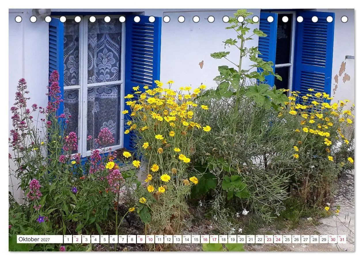 Bild: 9783569422469 | Kefalonia, Inseltraum in Blau (Tischkalender 2027 DIN A5 quer),...