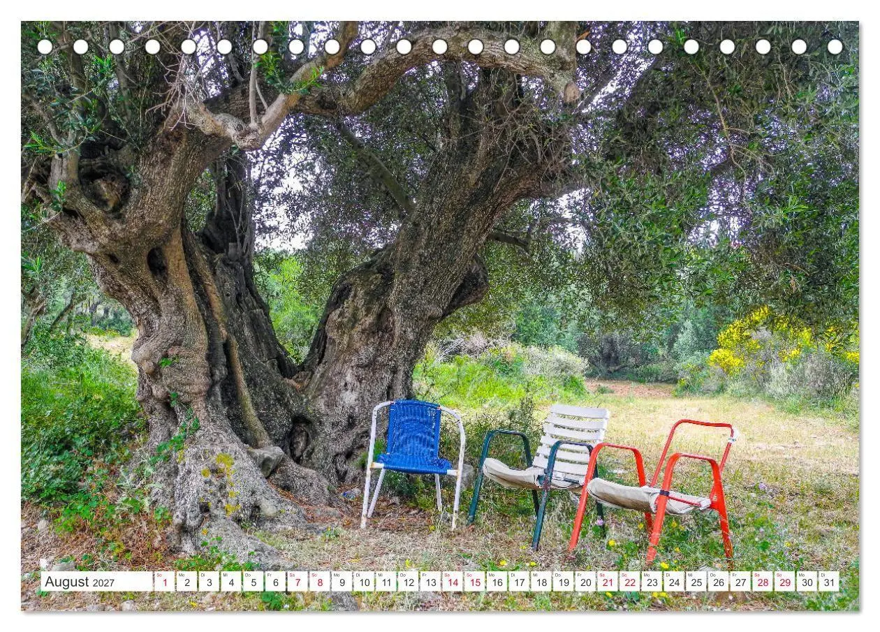 Bild: 9783569422469 | Kefalonia, Inseltraum in Blau (Tischkalender 2027 DIN A5 quer),...
