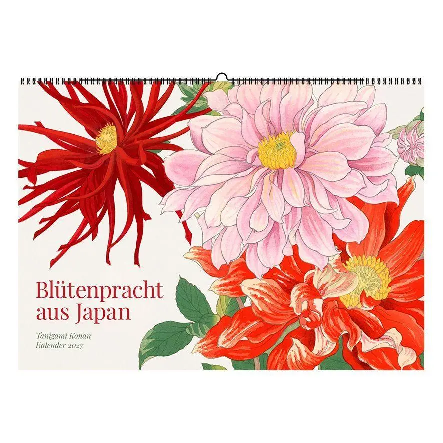 Cover: 9783968492469 | Tanigami Konan. Wandkalender 2027 | Blütenpracht aus Japan | Konan