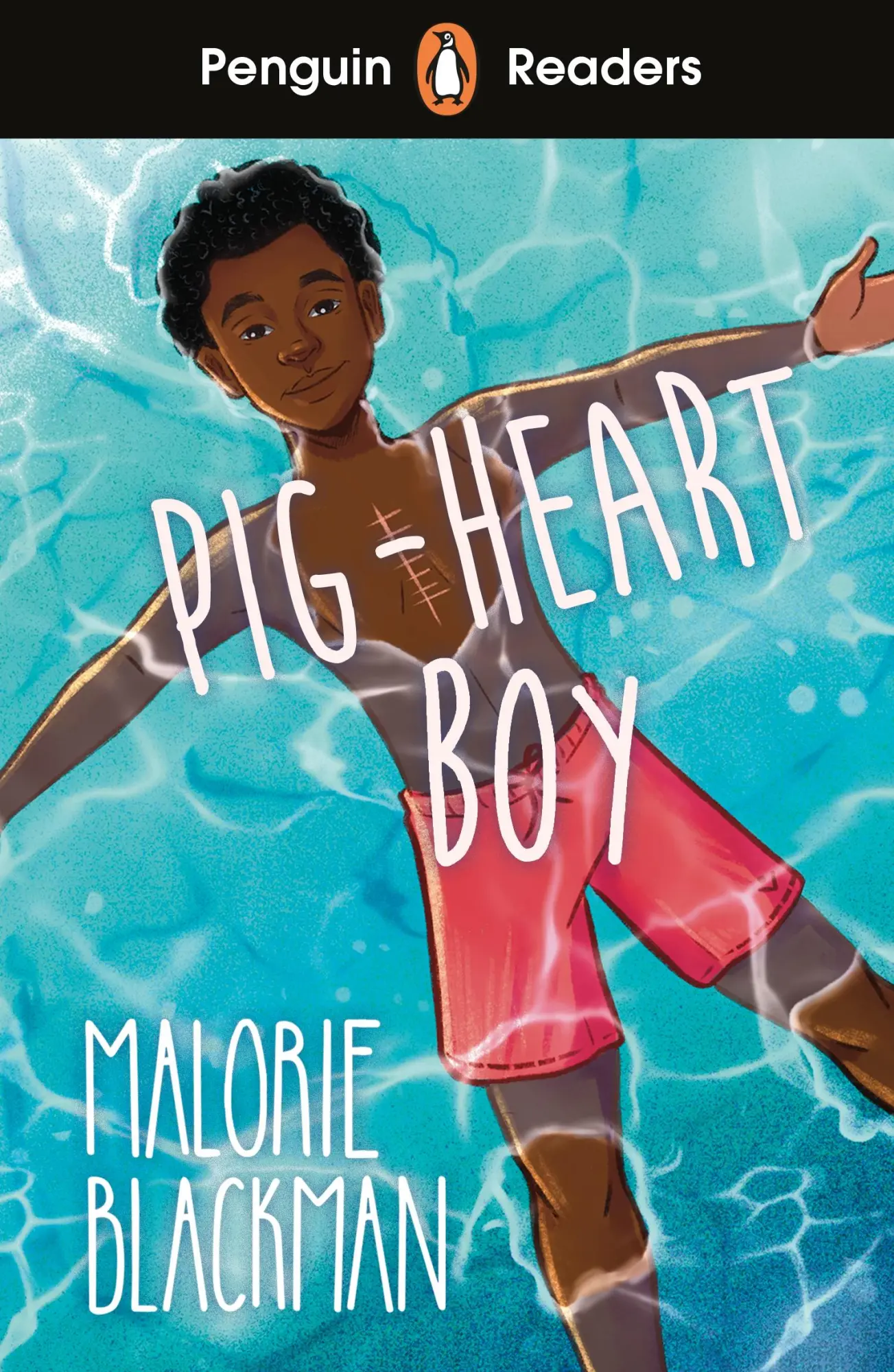 Cover: 9780241542569 | Penguin Readers Level 4: Pig-Heart Boy (ELT Graded Reader) | Blackman