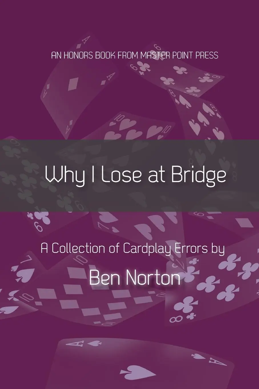 Cover: 9781771402569 | Why I Lose at Bridge: A Collection of Cardplay Errors | Ben Norton