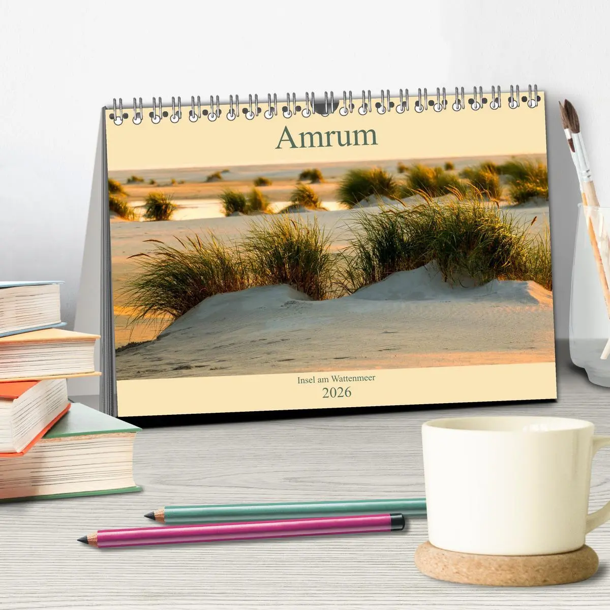 Bild: 9783457922569 | Amrum Insel am Wattenmeer (Tischkalender 2026 DIN A5 quer),...