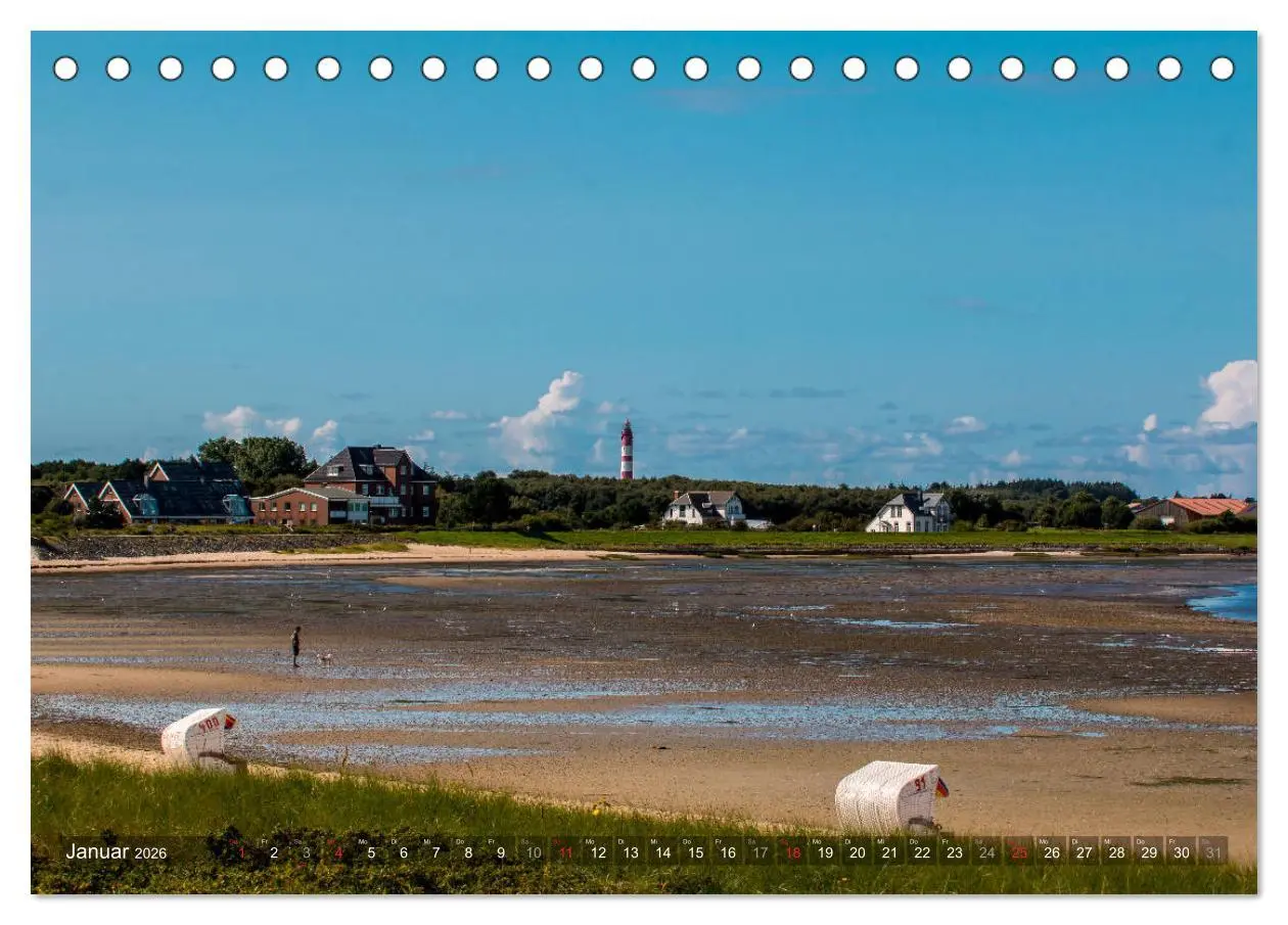 Bild: 9783457922569 | Amrum Insel am Wattenmeer (Tischkalender 2026 DIN A5 quer),...
