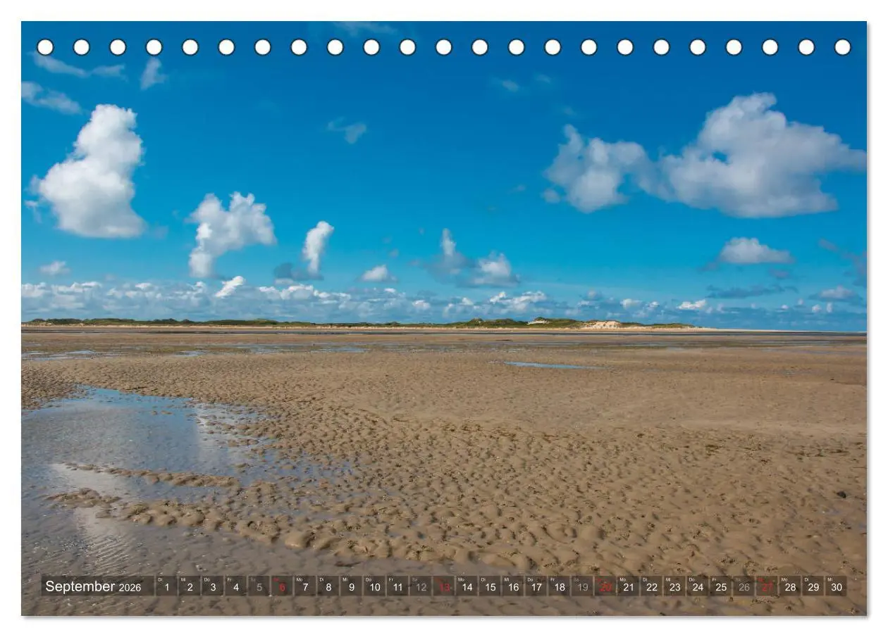 Bild: 9783457922569 | Amrum Insel am Wattenmeer (Tischkalender 2026 DIN A5 quer),...