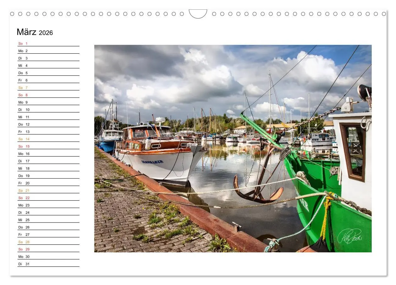 Bild: 9783516182569 | Friesland - am Vareler Hafen (Wandkalender 2026 DIN A3 quer),...
