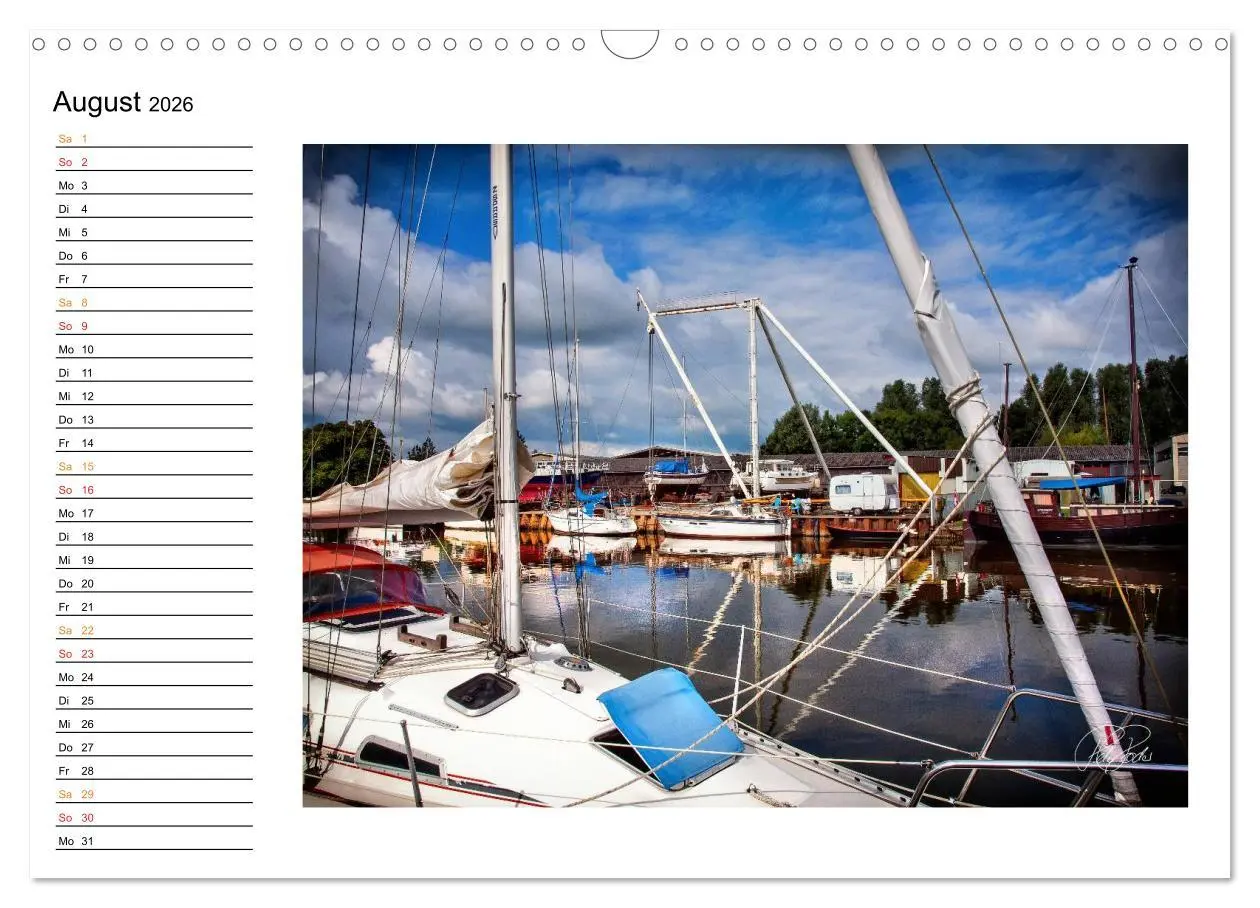 Bild: 9783516182569 | Friesland - am Vareler Hafen (Wandkalender 2026 DIN A3 quer),...