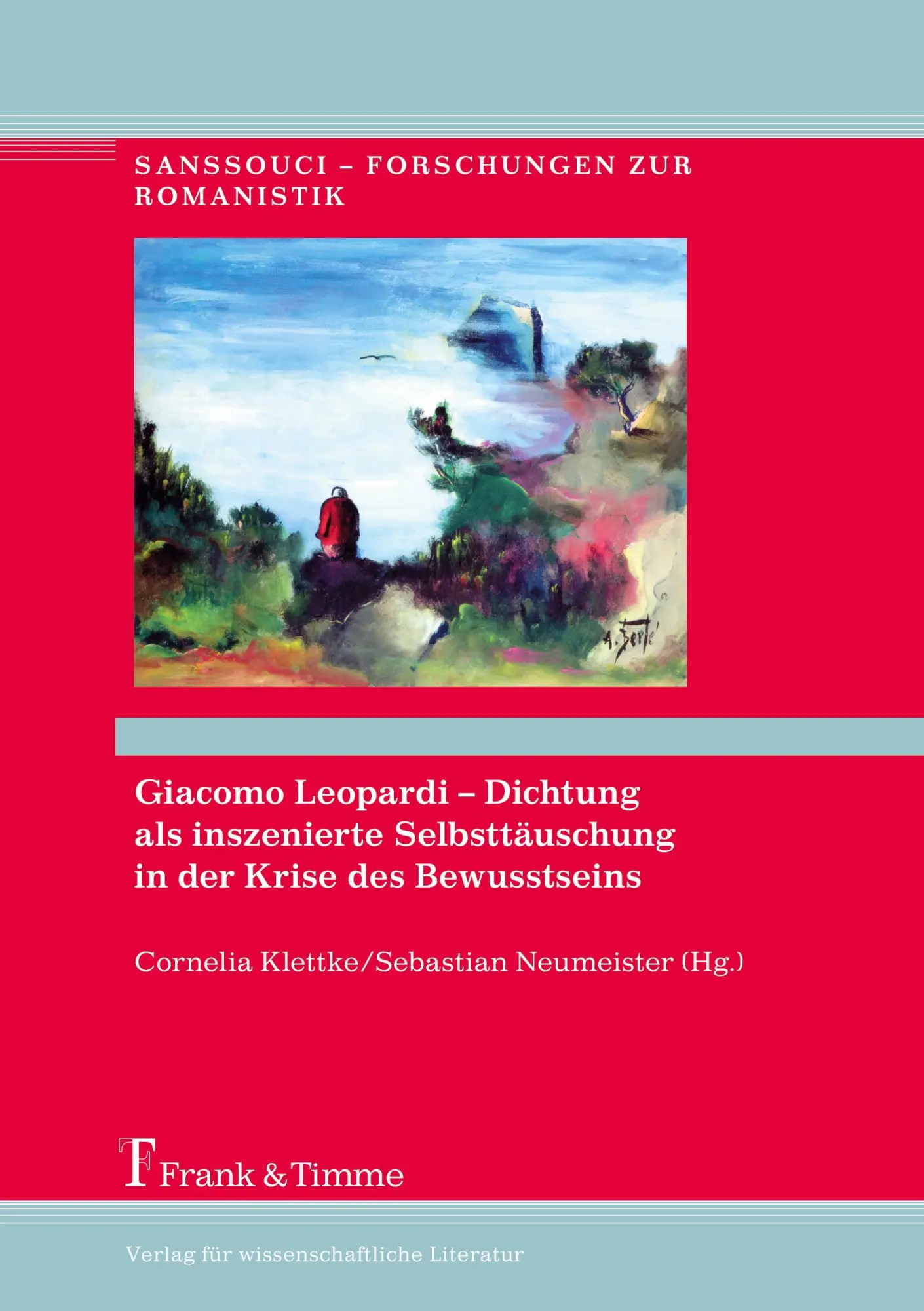 Cover: 9783732902569 | Giacomo Leopardi - Dichtung als inszenierte Selbsttäuschung in der...