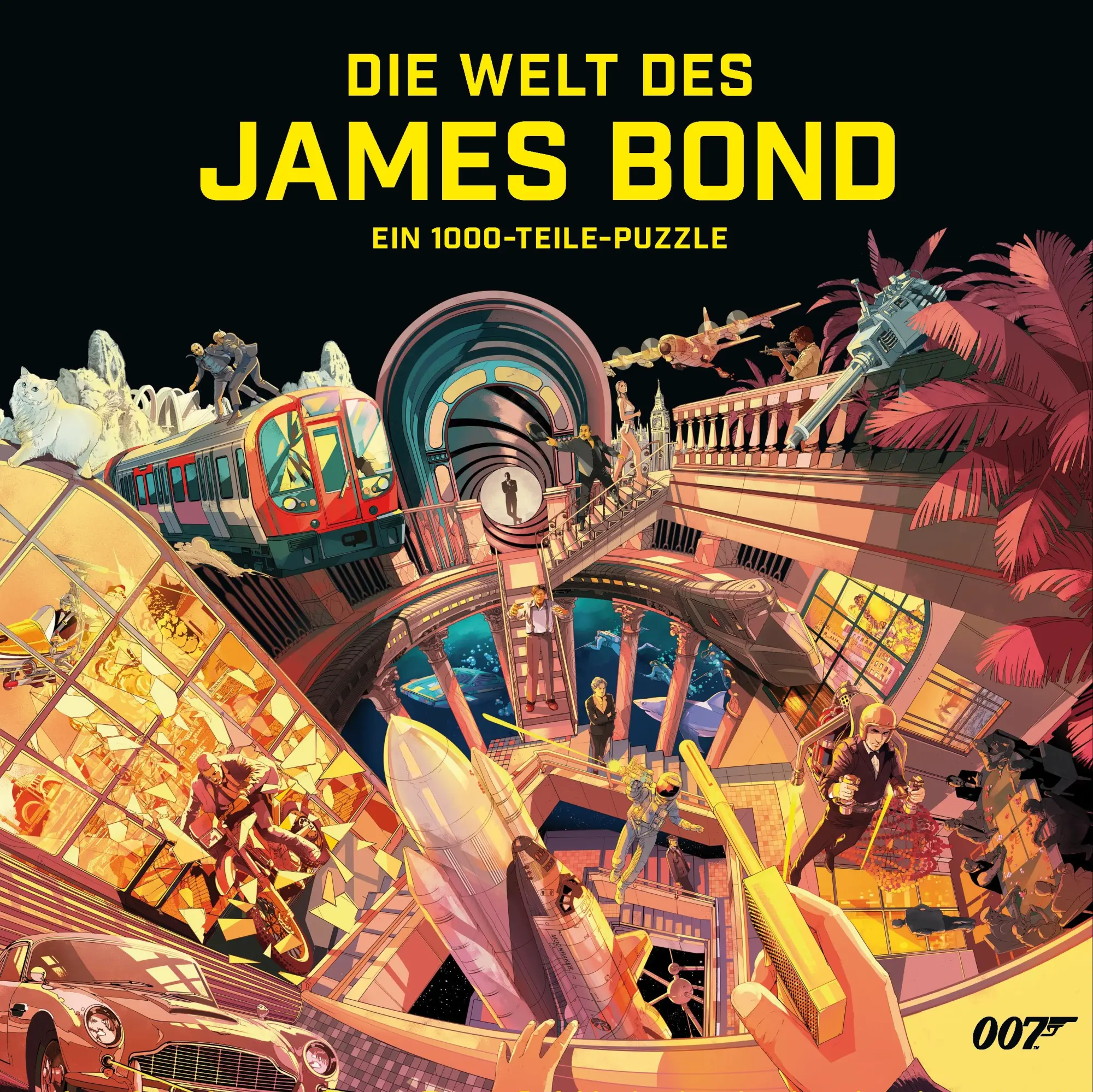 Cover: 9783962442569 | Die Welt des James Bond | Ein Puzzle | Shan Jiang | Spiel | Deutsch