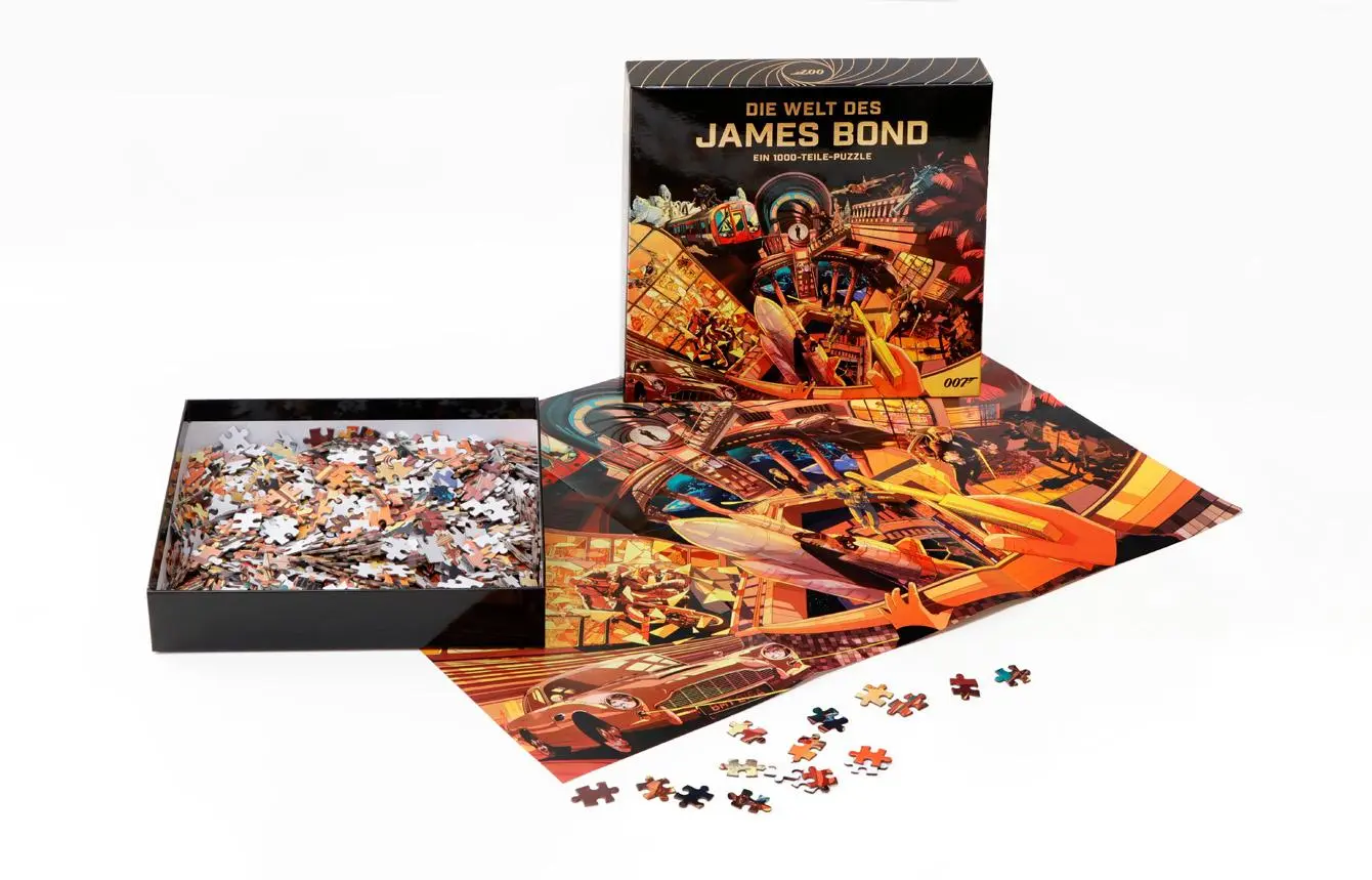 Bild: 9783962442569 | Die Welt des James Bond | Ein Puzzle | Shan Jiang | Spiel | Deutsch