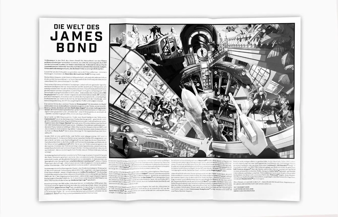 Bild: 9783962442569 | Die Welt des James Bond | Ein Puzzle | Shan Jiang | Spiel | Deutsch