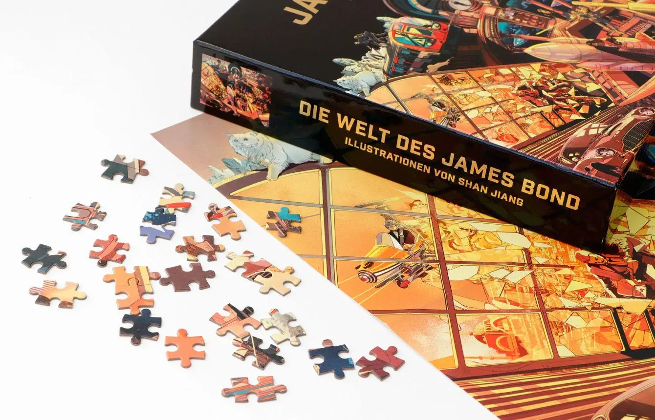 Bild: 9783962442569 | Die Welt des James Bond | Ein Puzzle | Shan Jiang | Spiel | Deutsch
