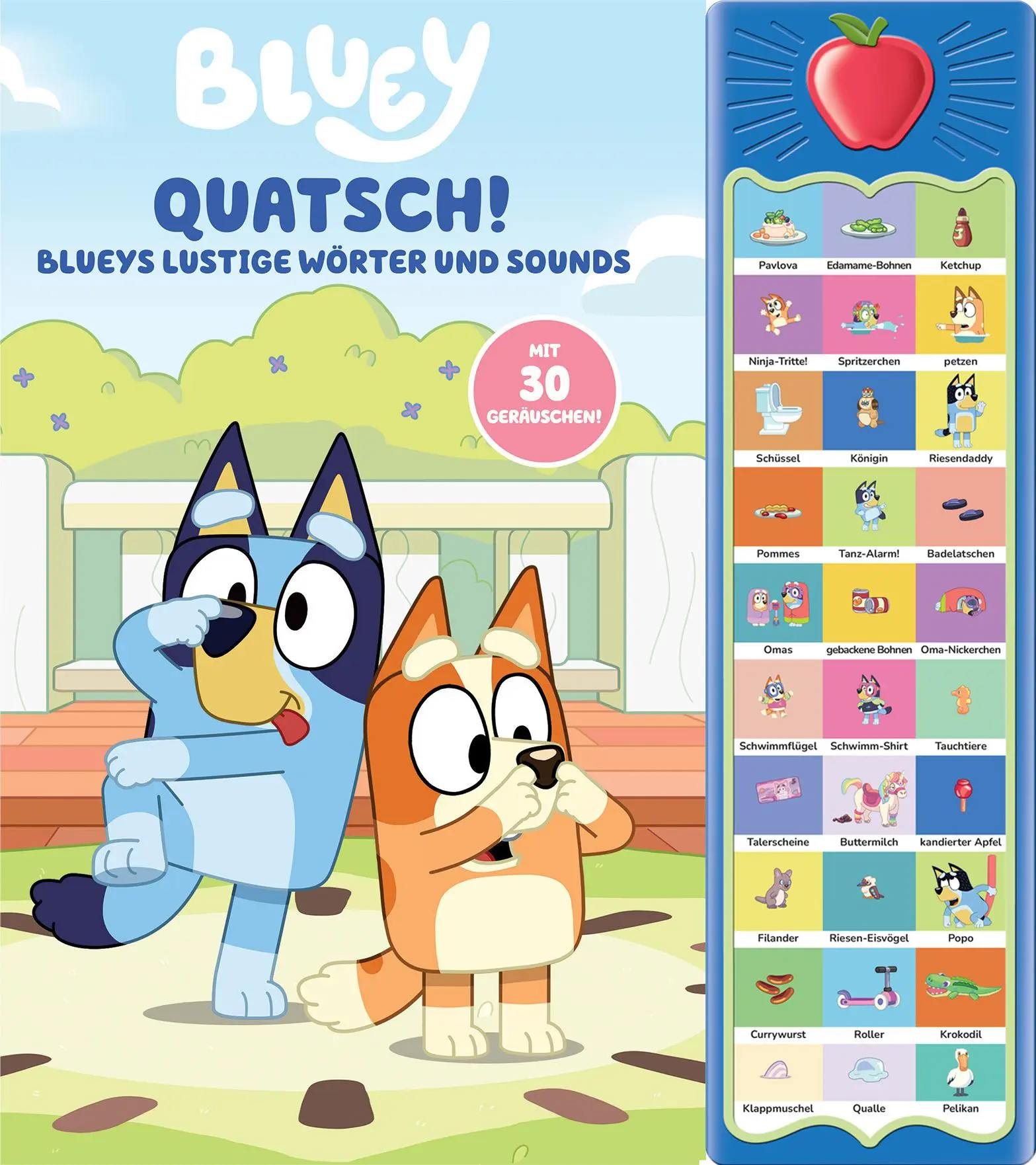 Cover: 9798384602569 | Bluey - Quatsch! Blueys lustige Wörter und Sounds -...