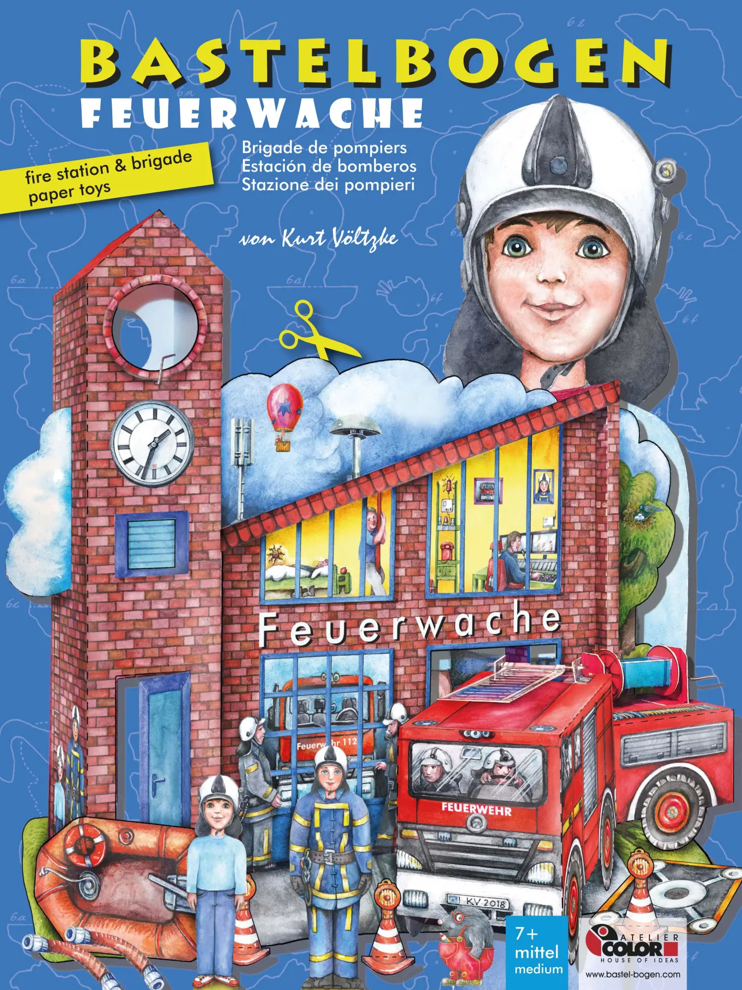 Cover: 4280000272669 | Feuerwache Bastelbogen mit Feuerwehr | ATELIER COLOR | Deutsch | 2019
