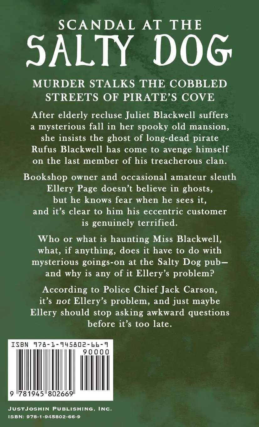 Rückseite: 9781945802669 | Scandal at the Salty Dog | An M/M Cozy Mystery | Josh Lanyon | Buch