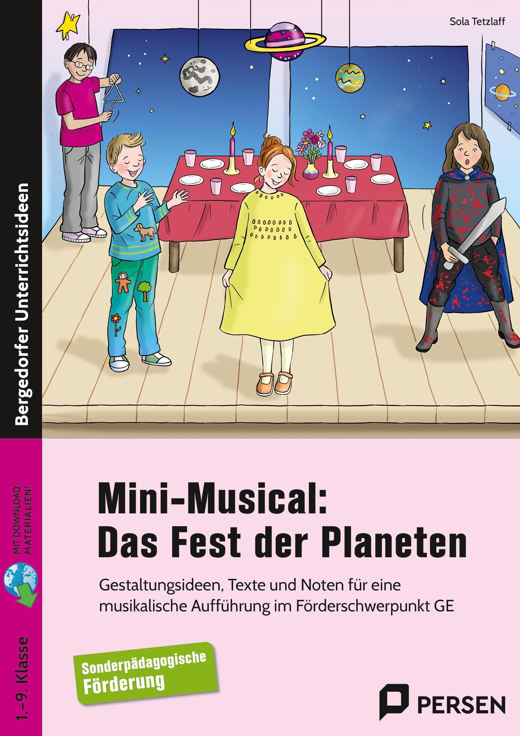Cover: 9783403212669 | Mini-Musical: Das Fest der Planeten | Sola Tetzlaff | Bundle | Deutsch