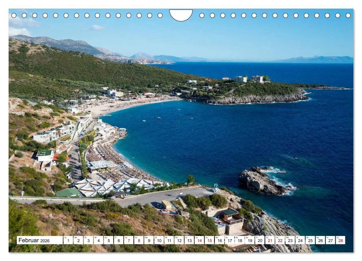 Bild: 9783457842669 | ALBANIENS Schönheiten (Wandkalender 2026 DIN A4 quer), CALVENDO...