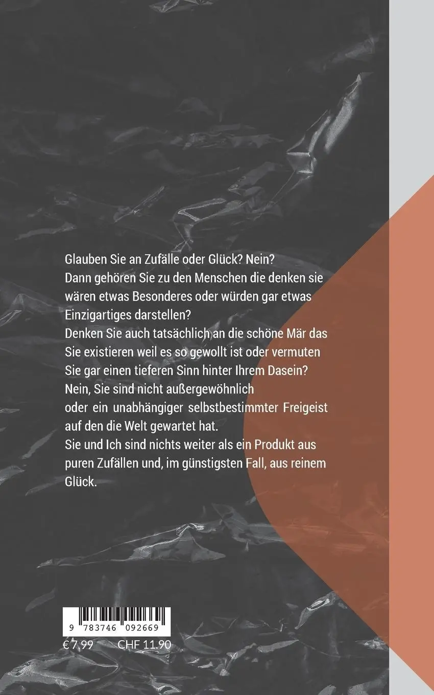 Rückseite: 9783746092669 | Wen das Glück küsst | Jörg Spitzer | Taschenbuch | 208 S. | Deutsch