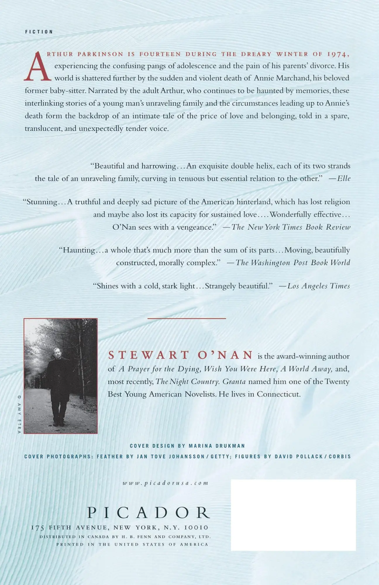 Rückseite: 9780312422769 | Snow Angels | Stewart O'Nan (u. a.) | Taschenbuch | Englisch | 2003