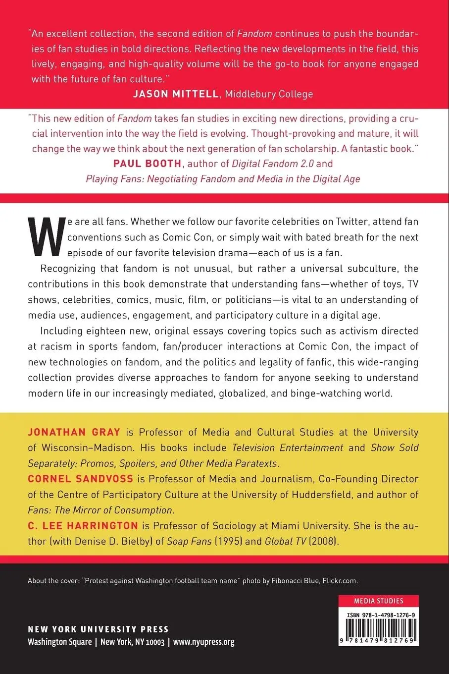 Rückseite: 9781479812769 | Fandom, Second Edition | C. Lee Harrington (u. a.) | Taschenbuch