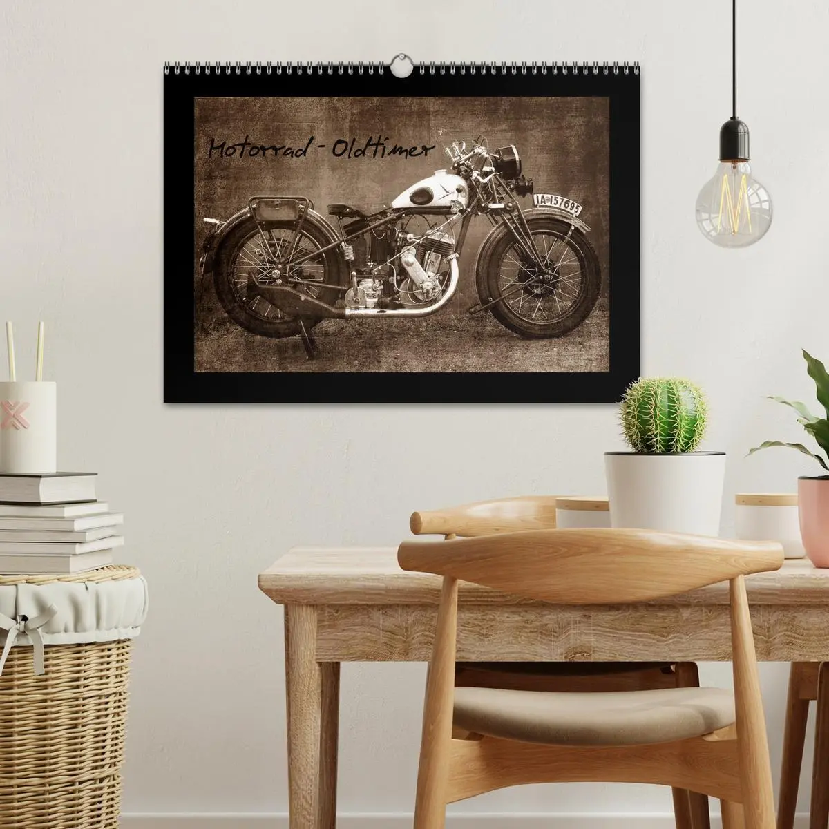 Bild: 9783516232769 | Motorrad Oldtimer (Wandkalender 2026 DIN A3 quer), CALVENDO...