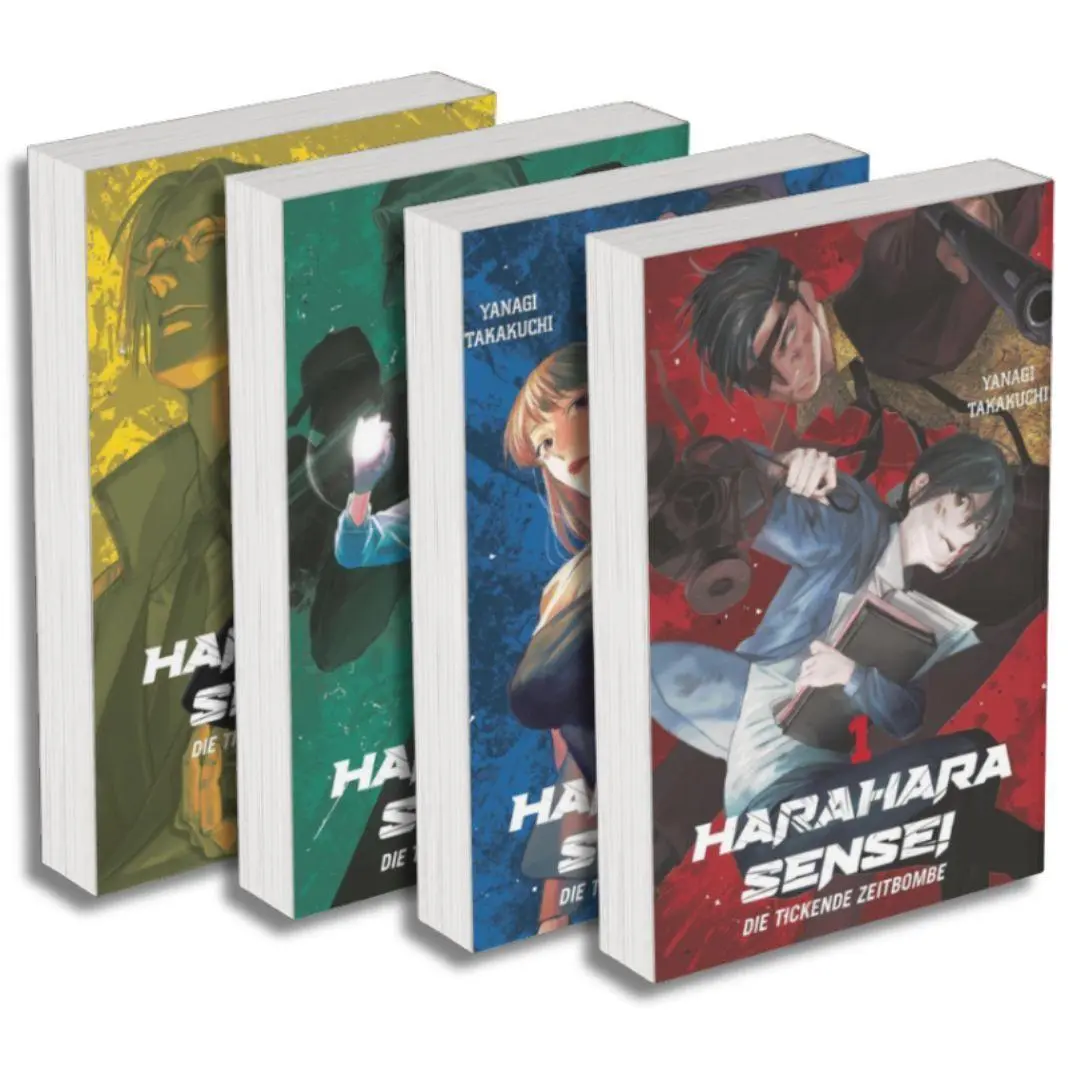 Cover: 9783741652769 | Harahara Sensei - Die tickende Zeitbombe: Manga Pack (Band 1-4) | Buch