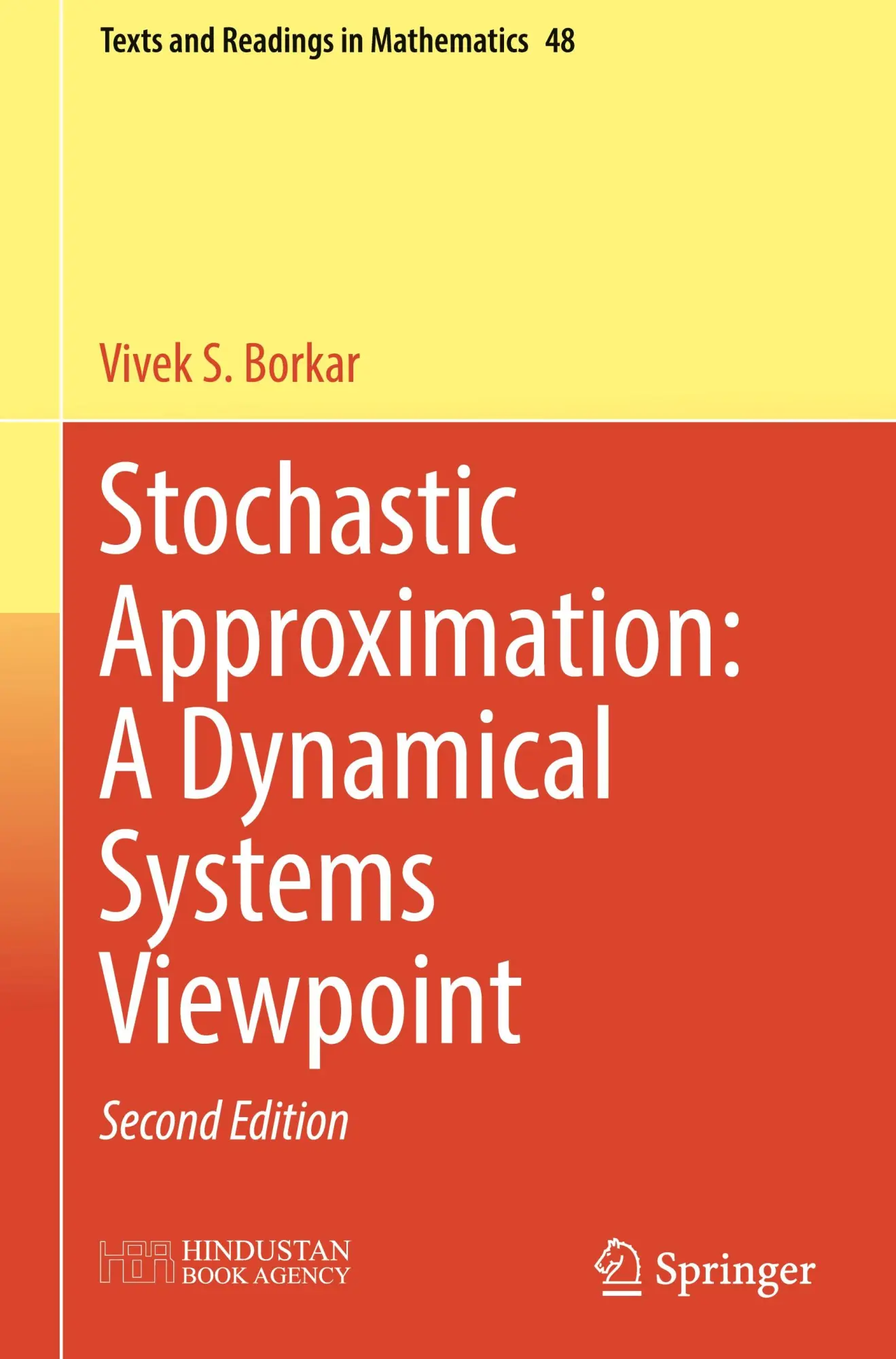 Cover: 9789819982769 | Stochastic Approximation: A Dynamical Systems Viewpoint | Borkar | xv