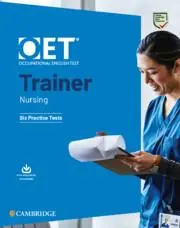 Cover: 9781009162869 | Oet Trainer Nursing Six Practice Tests with Answers with Resource...