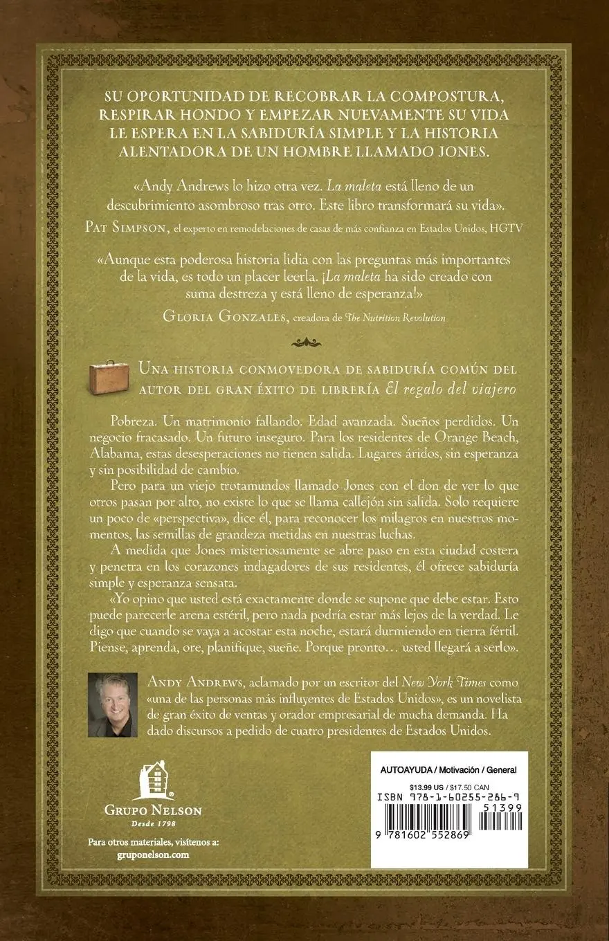 Rückseite: 9781602552869 | La Maleta | Andy Andrews | Taschenbuch | Spanisch | 2009