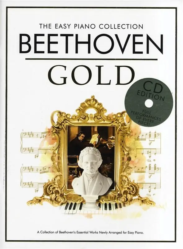 Cover: 9781780382869 | The Easy Piano Collection: Beethoven Gold (CD Ed.) | Beethoven | Buch