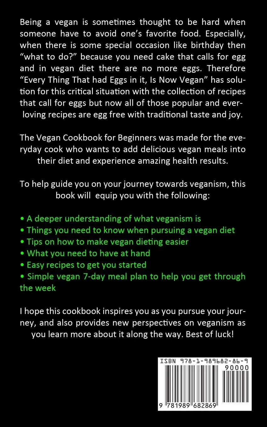 Rückseite: 9781989682869 | Vegan Diet | Allen Case | Taschenbuch | Kartoniert / Broschiert | 2019