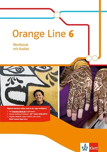 Cover: 9783125482869 | Orange Line 6. Workbook mit Audios Klasse 10 | Frank Haß | Bundle