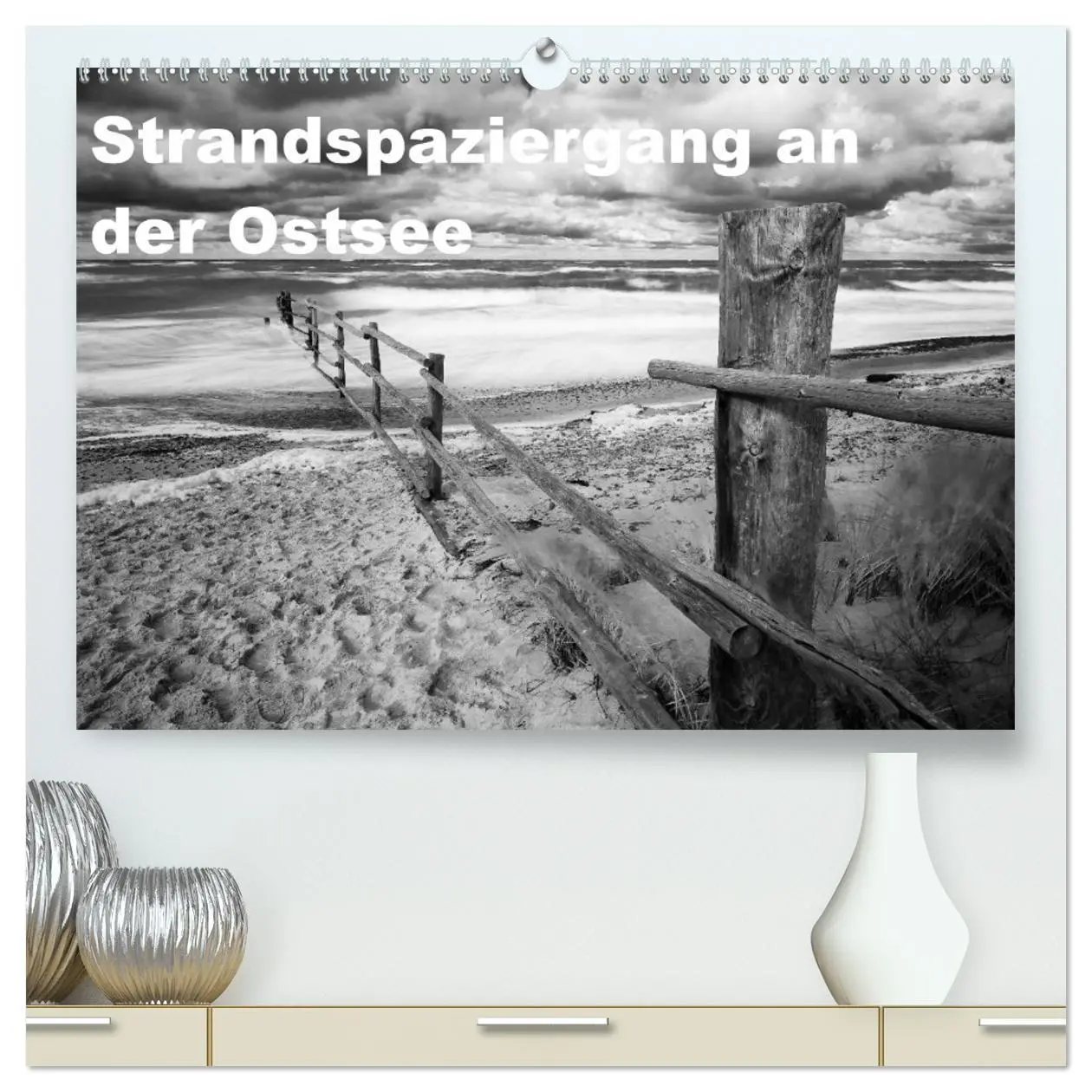 Cover: 9783516082869 | Strandspaziergang an der Ostsee (hochwertiger Premium Wandkalender...