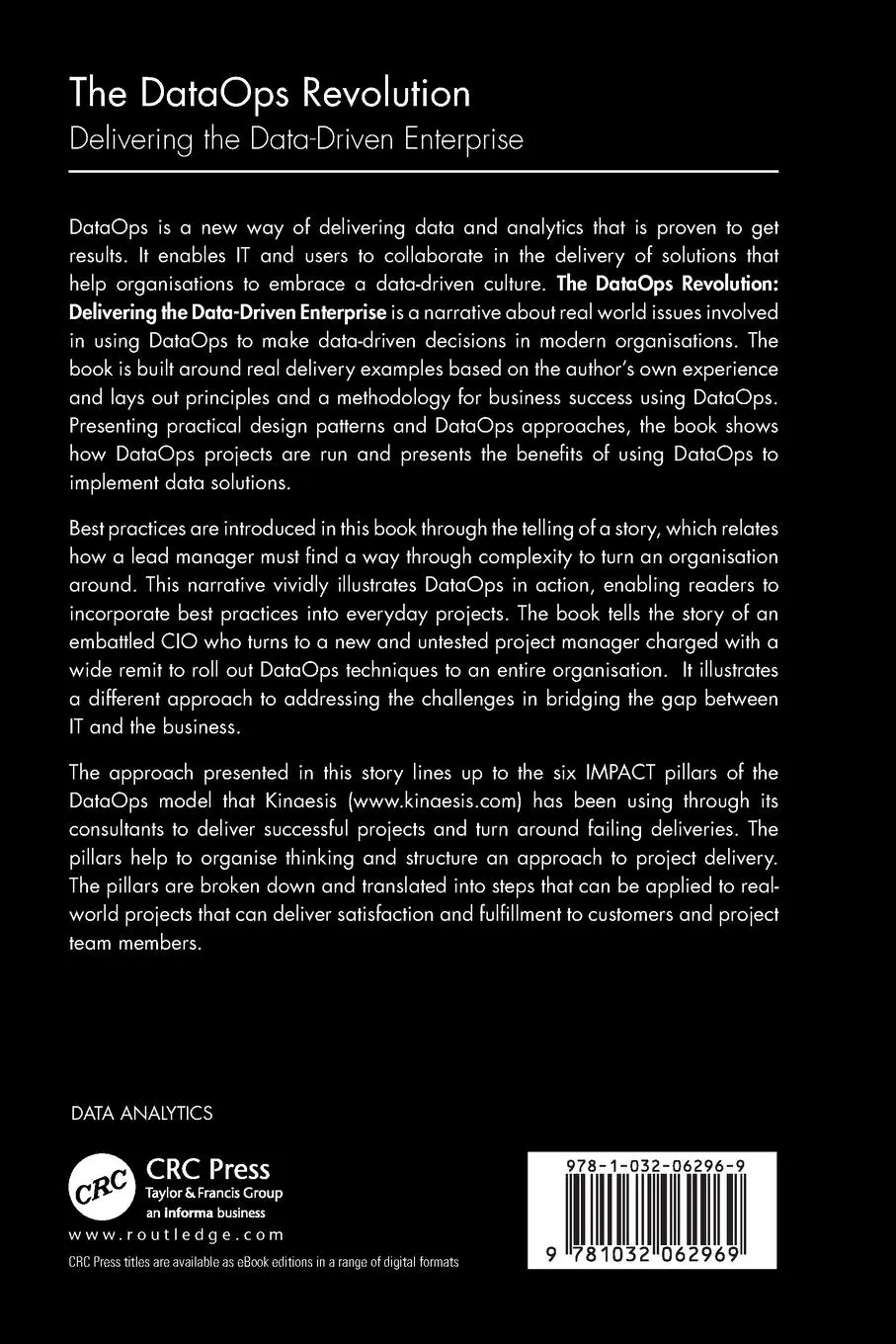 Rückseite: 9781032062969 | The DataOps Revolution | Delivering the Data-Driven Enterprise | Buch