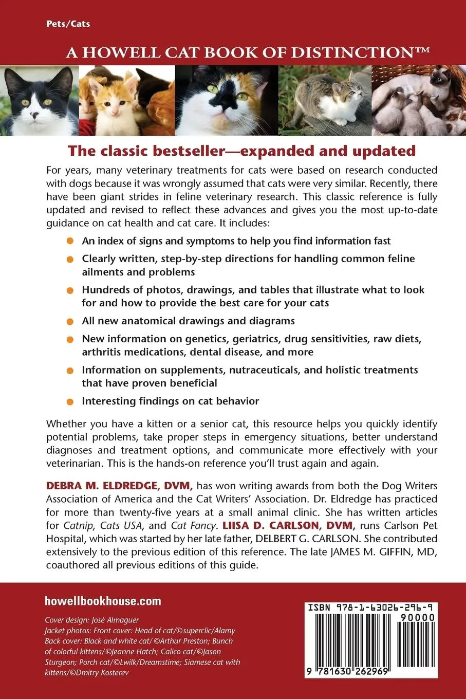Rückseite: 9781630262969 | Cat Owner's Home Veterinary Handbook, Fully Revised and Updated | Buch
